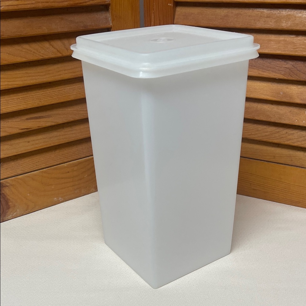 Vintage Tupperware Translucent Kitchen Storage Container